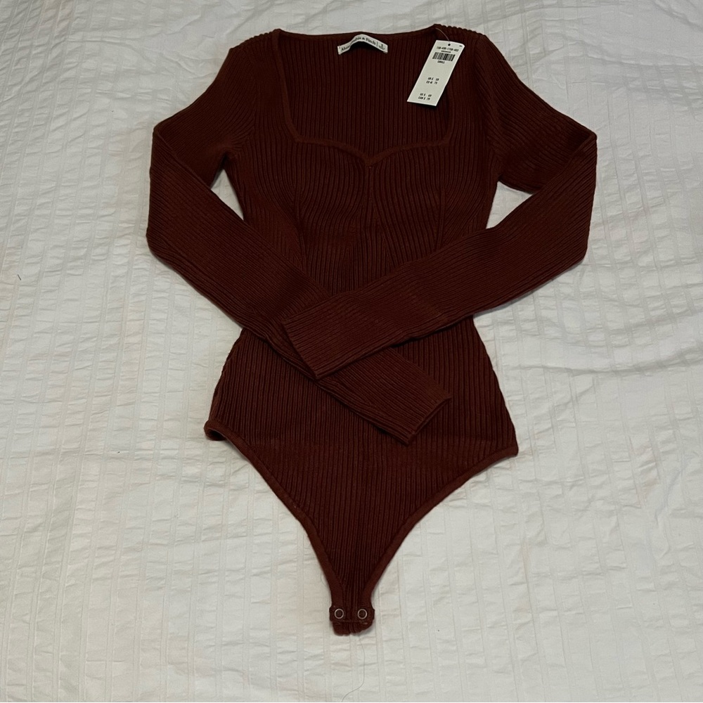 Abercrombie & Fitch Long Sleeve Bodysuit